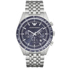 Emporio Armani Men's Tazio Chronograph Watch Blue AR6072