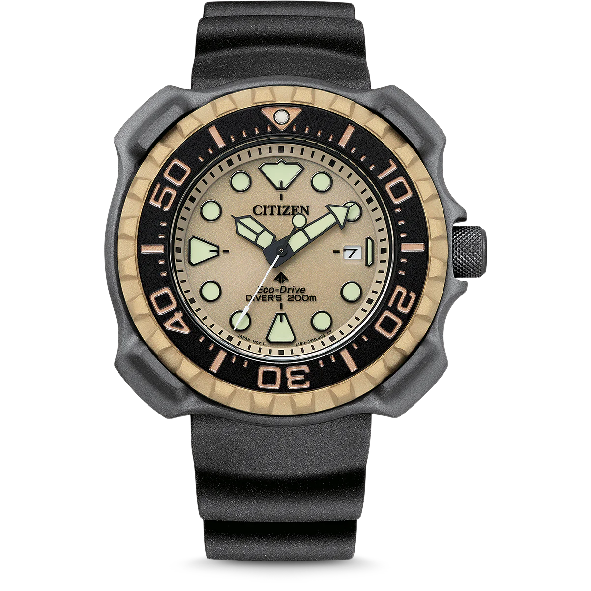 Citizen Eco-Drive Diver Marine Promaster Gold Men's Watch BN0226-10P