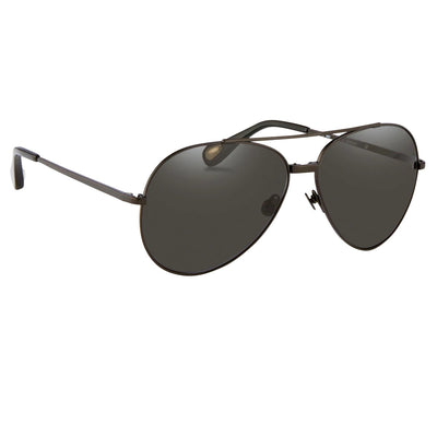 Ann Demeulemeester Sunglasses Black and Grey AD14C4SUN