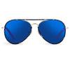 Matthew Williamson Sunglasses Tortoise Shell and Blue MW154C3SUN