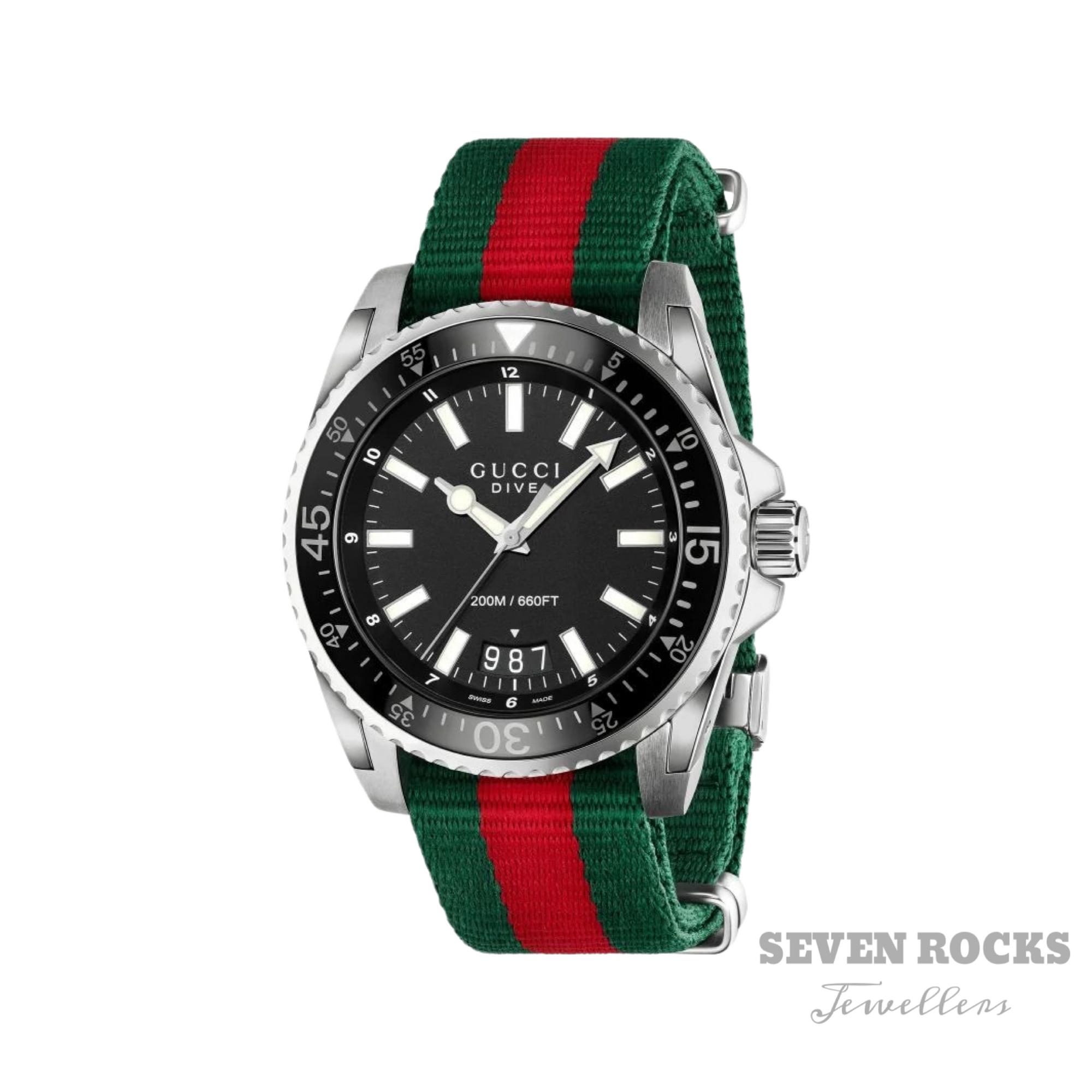 Gucci Watch Dive Black YA136206