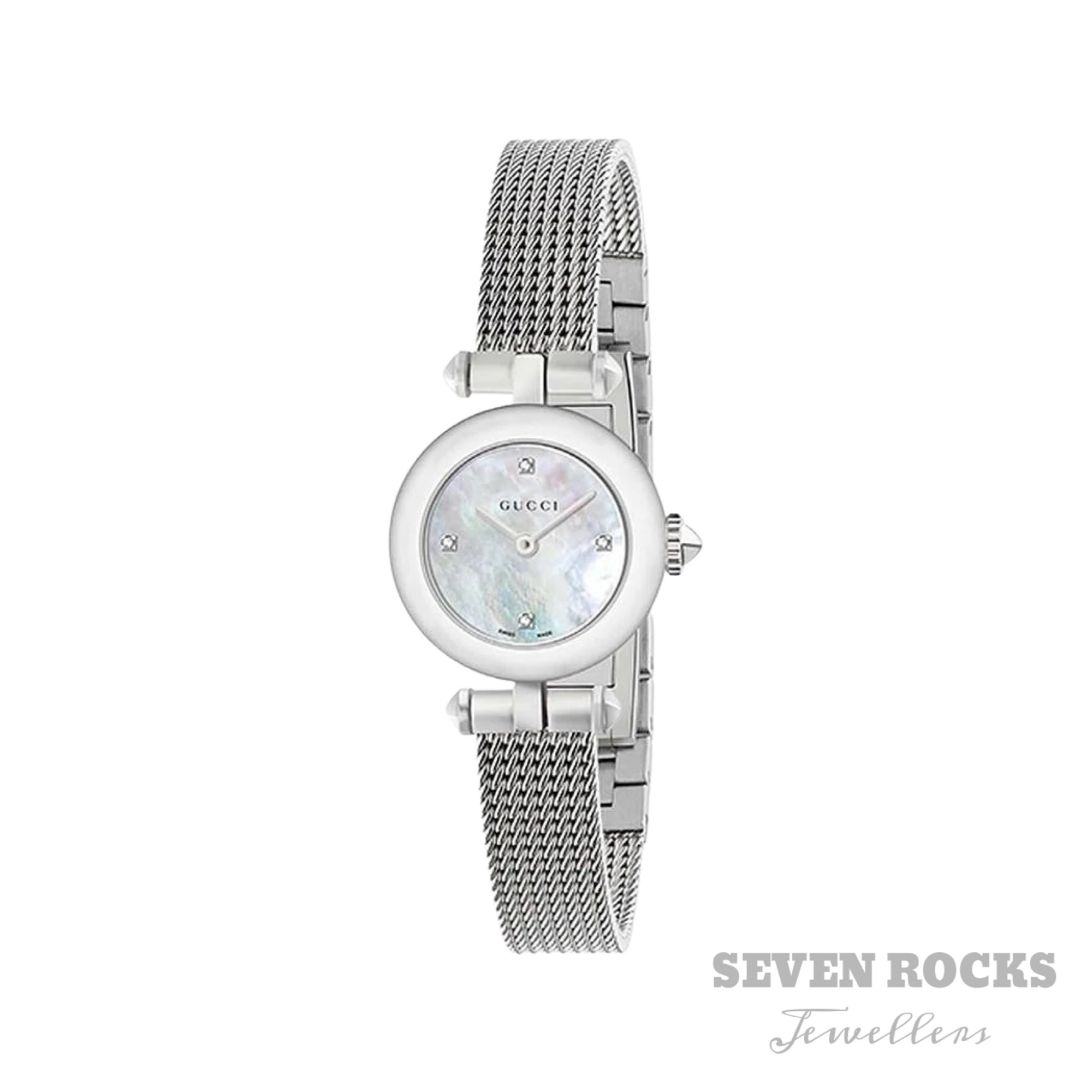 Gucci Ladies Watch Diamantissima Silver YA141512