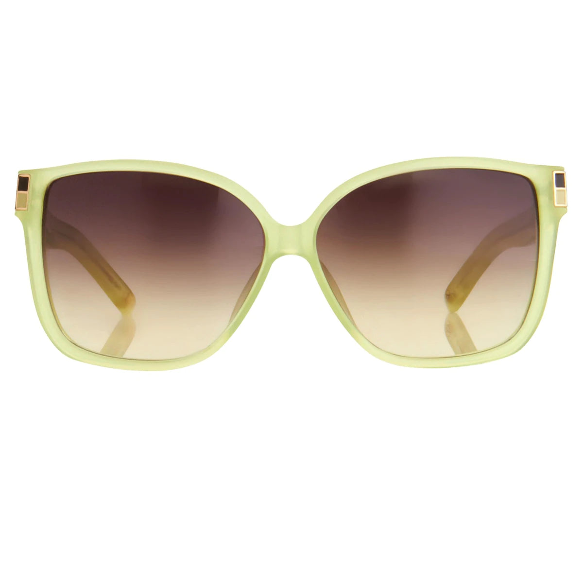Oscar De La Renta Sunglasses Oversized Green and Brown ODLR21C7SUN
