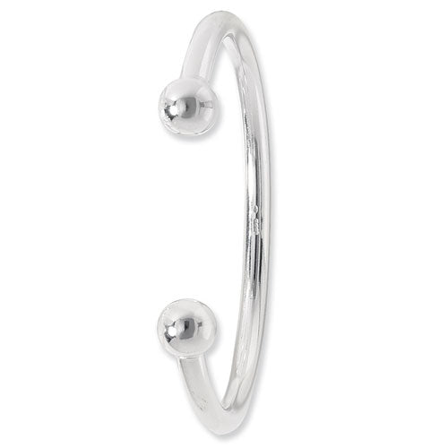 Men’s Silver Torc Bangle