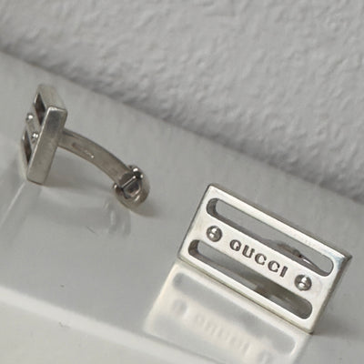 Gucci Silver Cufflinks Preowned