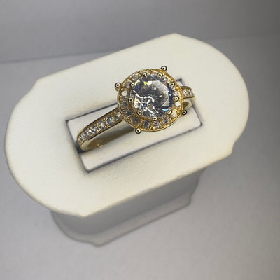 18 K gold ring