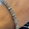 Bespoke tennis bracelet