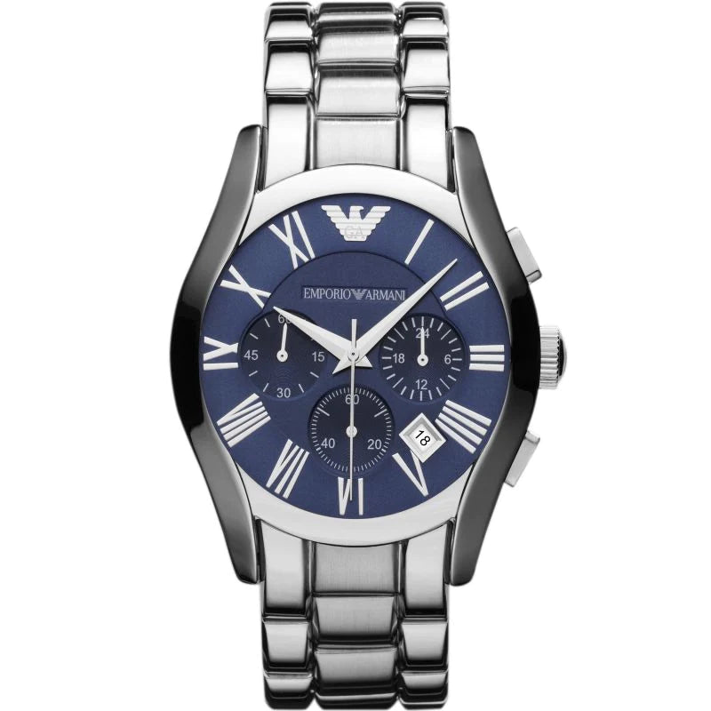 Emporio Armani Men's Chronograph Watch Silver AR1635