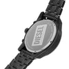 Mens Diesel Split Chronograph Black-Tone Stainless Steel Watch DZ4589