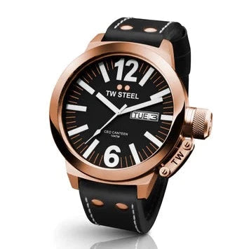 TW Steel Watch CEO Canteen 45MM Rose Gold CE1021