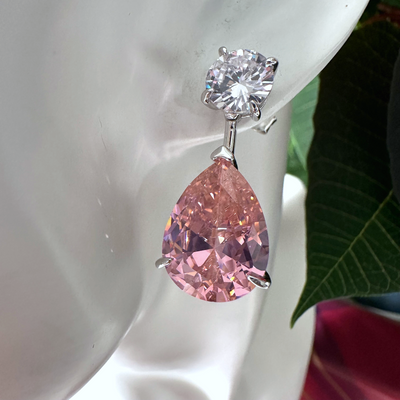 Pink drop Earrings 268.350.679