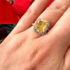 Canary Yellow Promise Ring