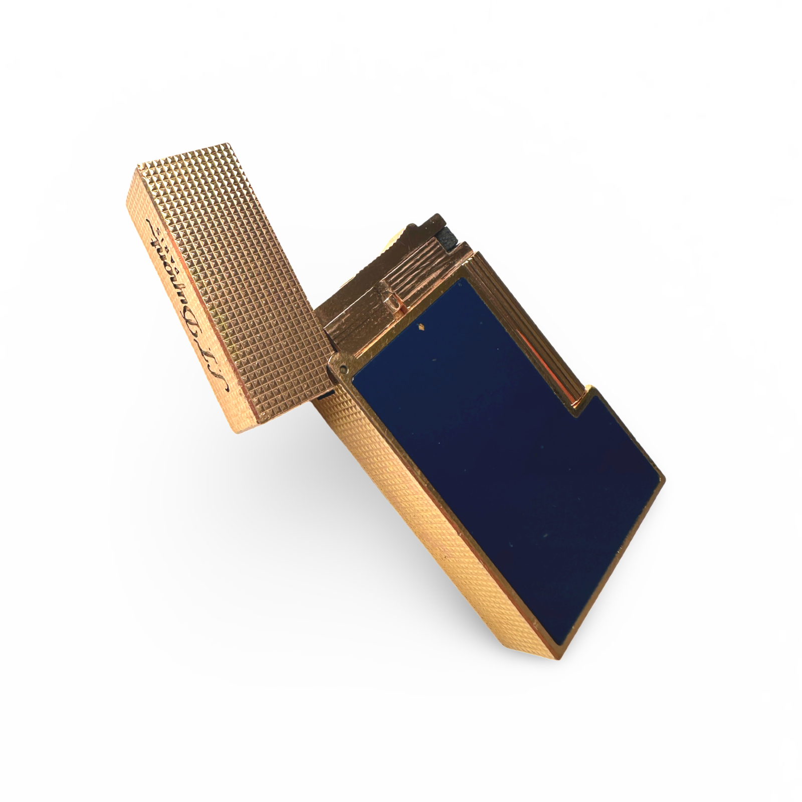S.T Dupont  Ligne 2 Lighter Dark Blue