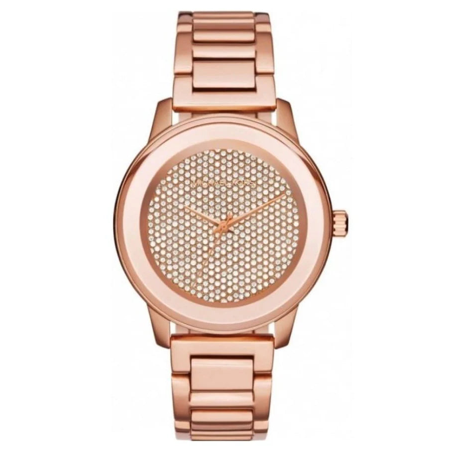 Michael Kors Ladies Watch Kinley Rose Gold MK6210