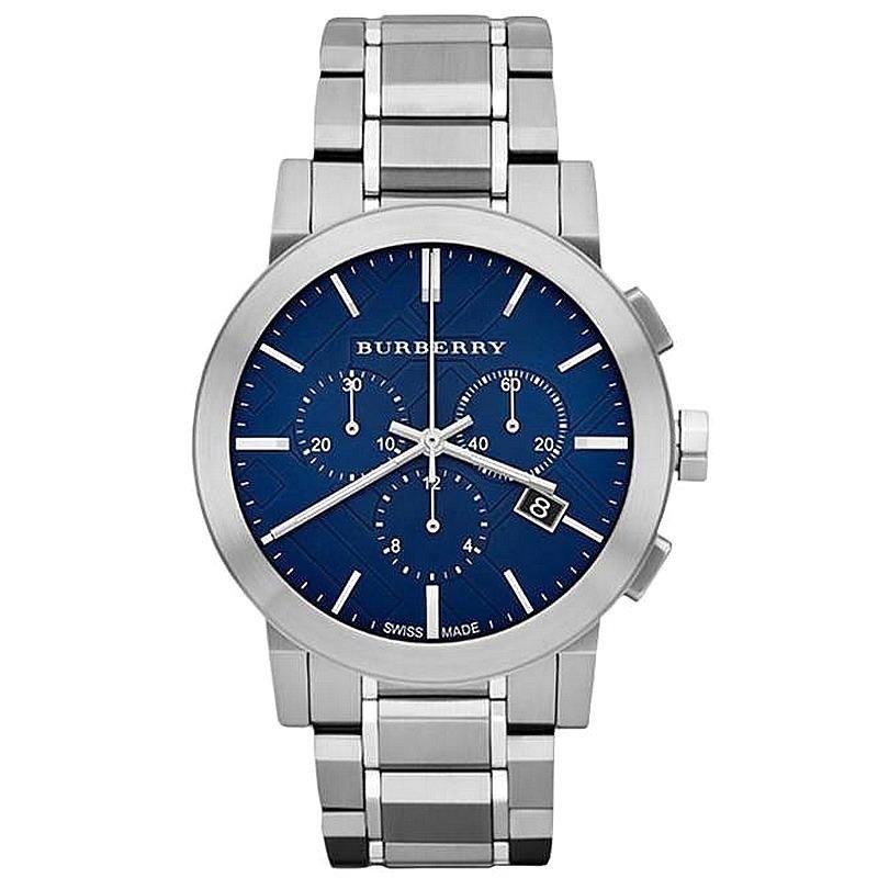 Burberry Men's Watch Chronograph The City Blue BU9363