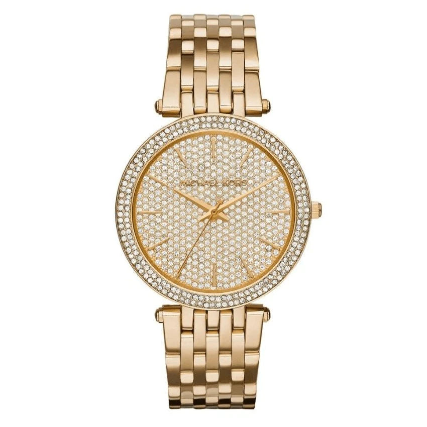 Michael kors 2025 watch bling