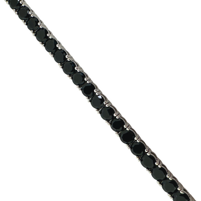 Black Tennis Bracelet Unisex