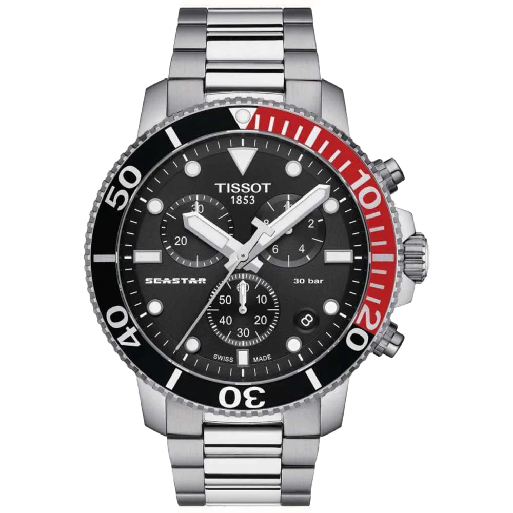 Tissot Chronograph Watch SEASTAR 1000 T1204171105101