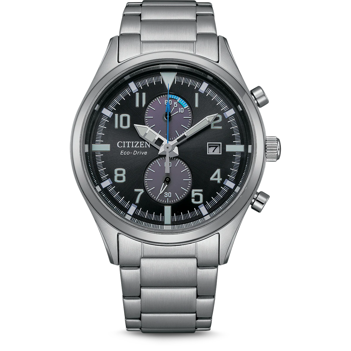 Citizen Eco-Drive Chronograph Men's Watch Black CA7028-81E