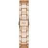 Guess Quattro Clear Ladies Rose Gold Watch GW0300L3