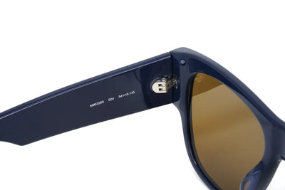 Alexander McQueen Men's Sunglasses Rectangular Blue AM0328S-004 54