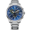 Citizen Eco-Drive Chronograph Blue Men's Watch AT1190-87L