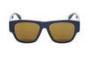 Alexander McQueen Men's Sunglasses Rectangular Blue AM0328S-004 54