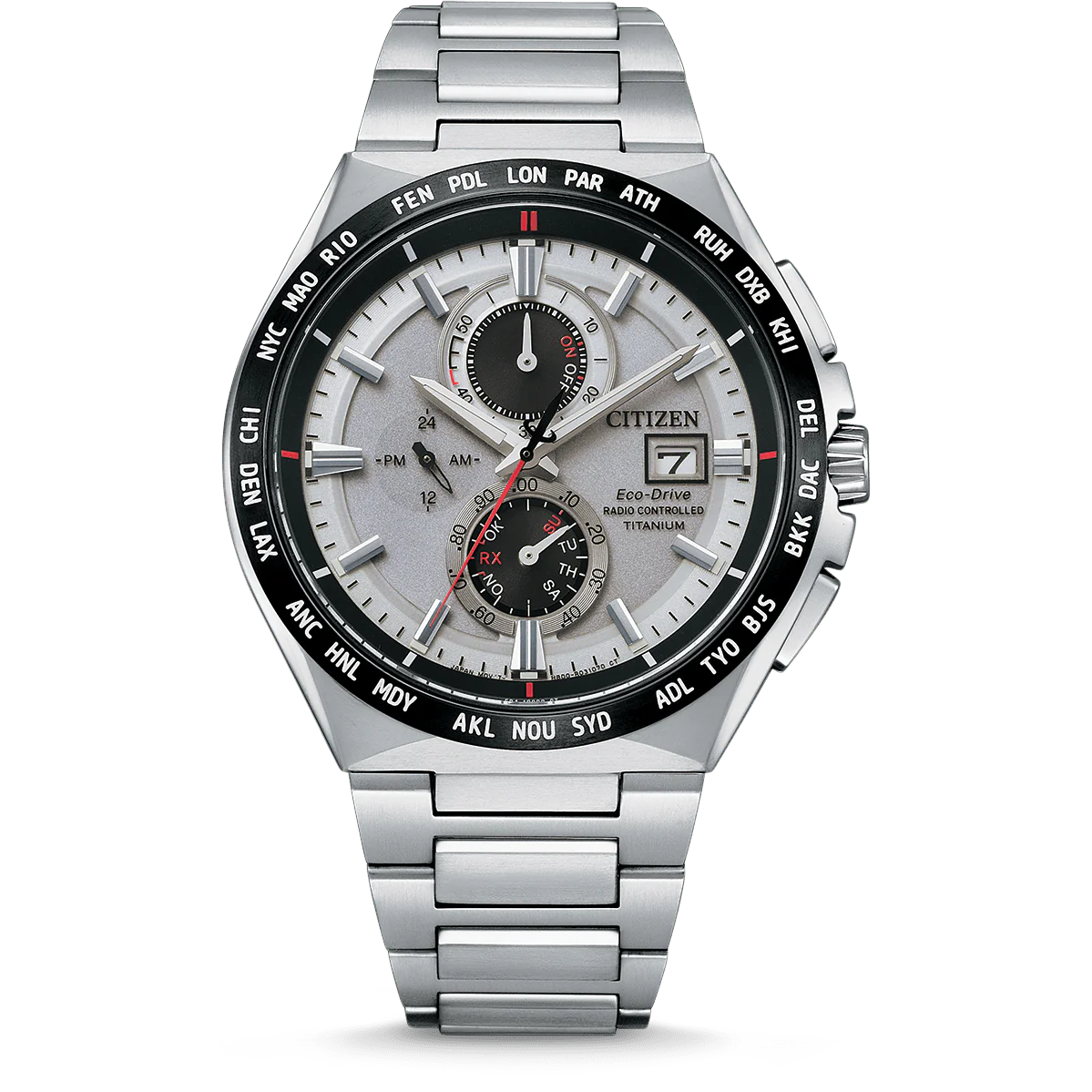 Citizen Eco-Drive Radio Controlled Titanium Men's Watch AT8234-85A