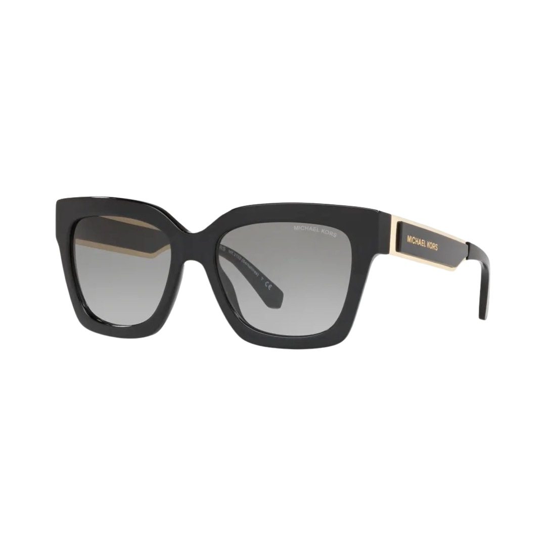 Kors Women's Sunglasses Berkshires Square Black MK2102300511 - Seven Rocks