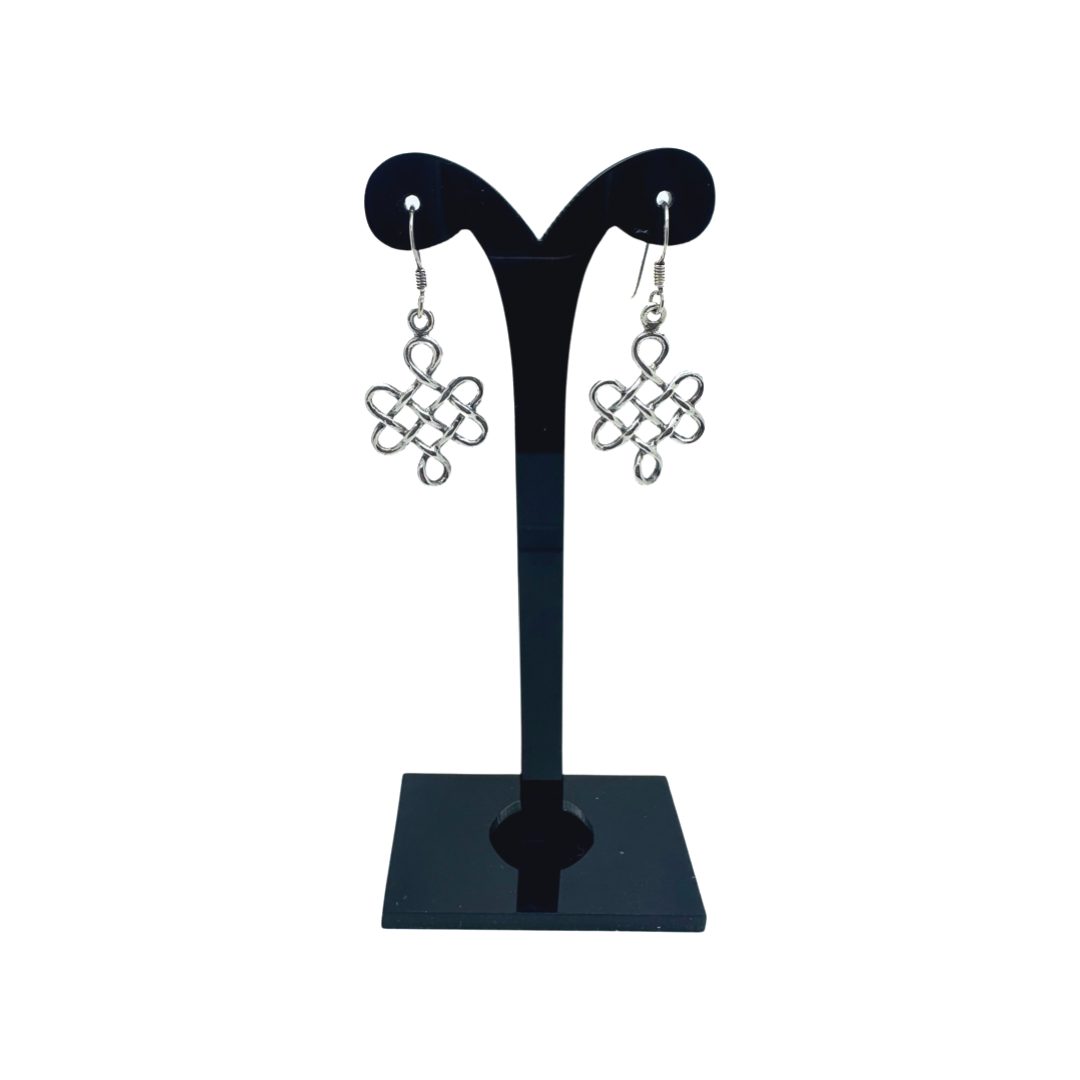 Dangly 925 Silver Earrings