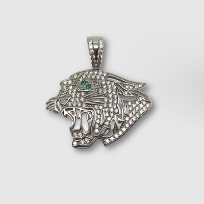 2D Tiger Head Pendant