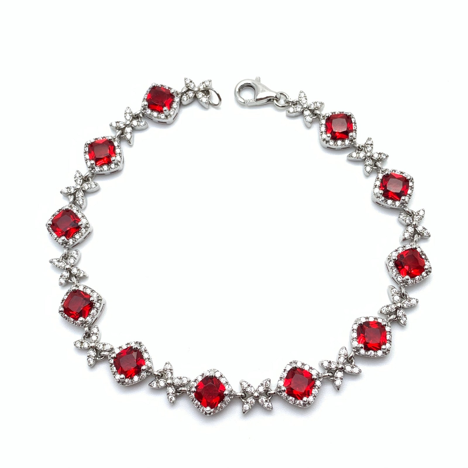 Classy Cocktail Ladies Silver Bracelet