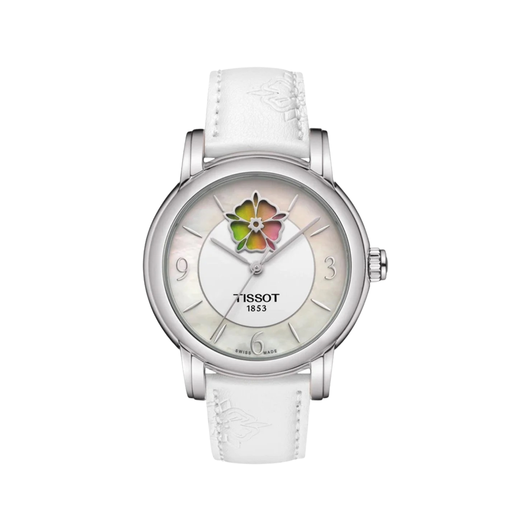 Tissot Ladies Automatic Watch Lady Heart Flower Powermatic 80