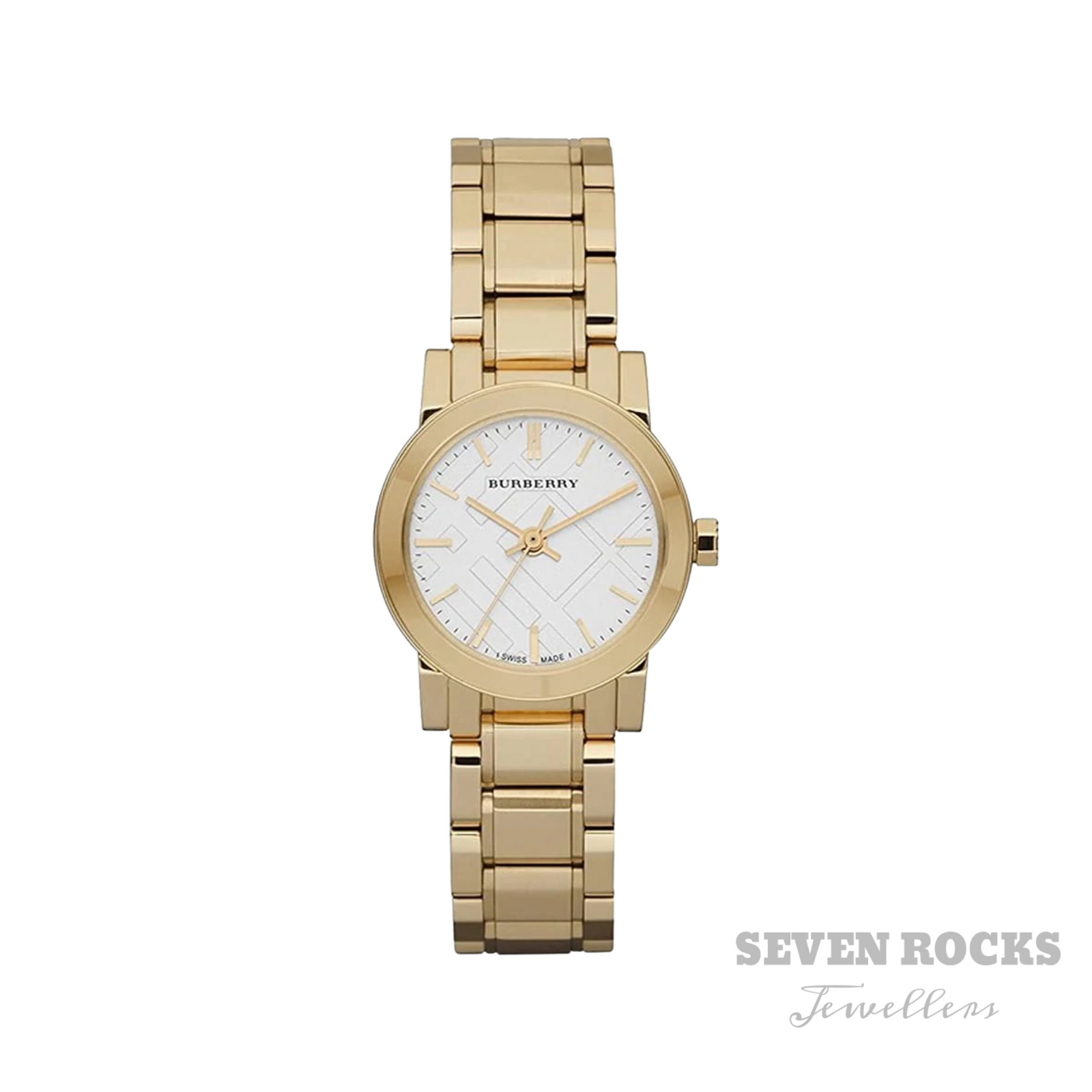 Burberry Ladies Watch The City Yellow Gold BU9203