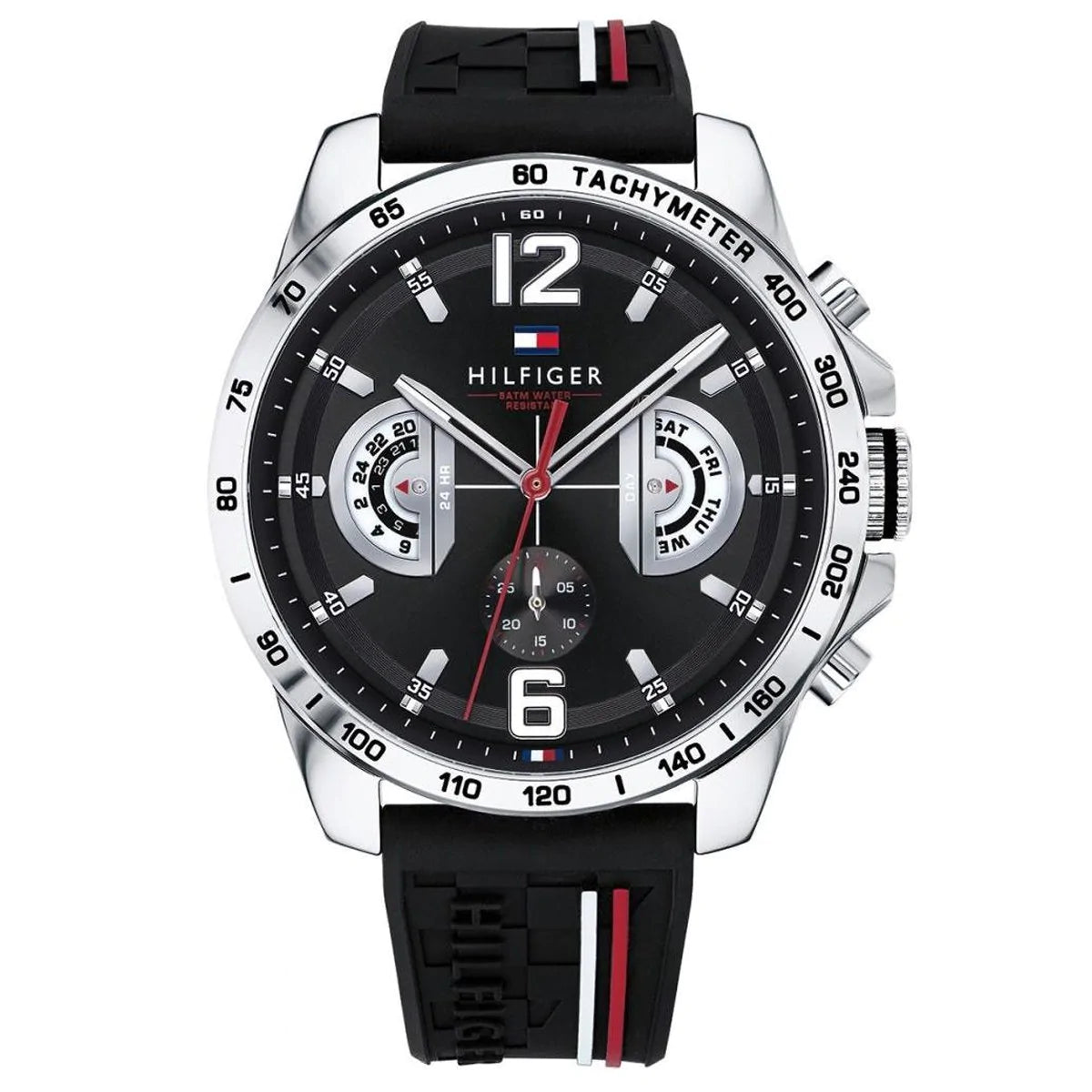 Tommy Hilfiger Men's Watch Chronograph Decker Black 1791473