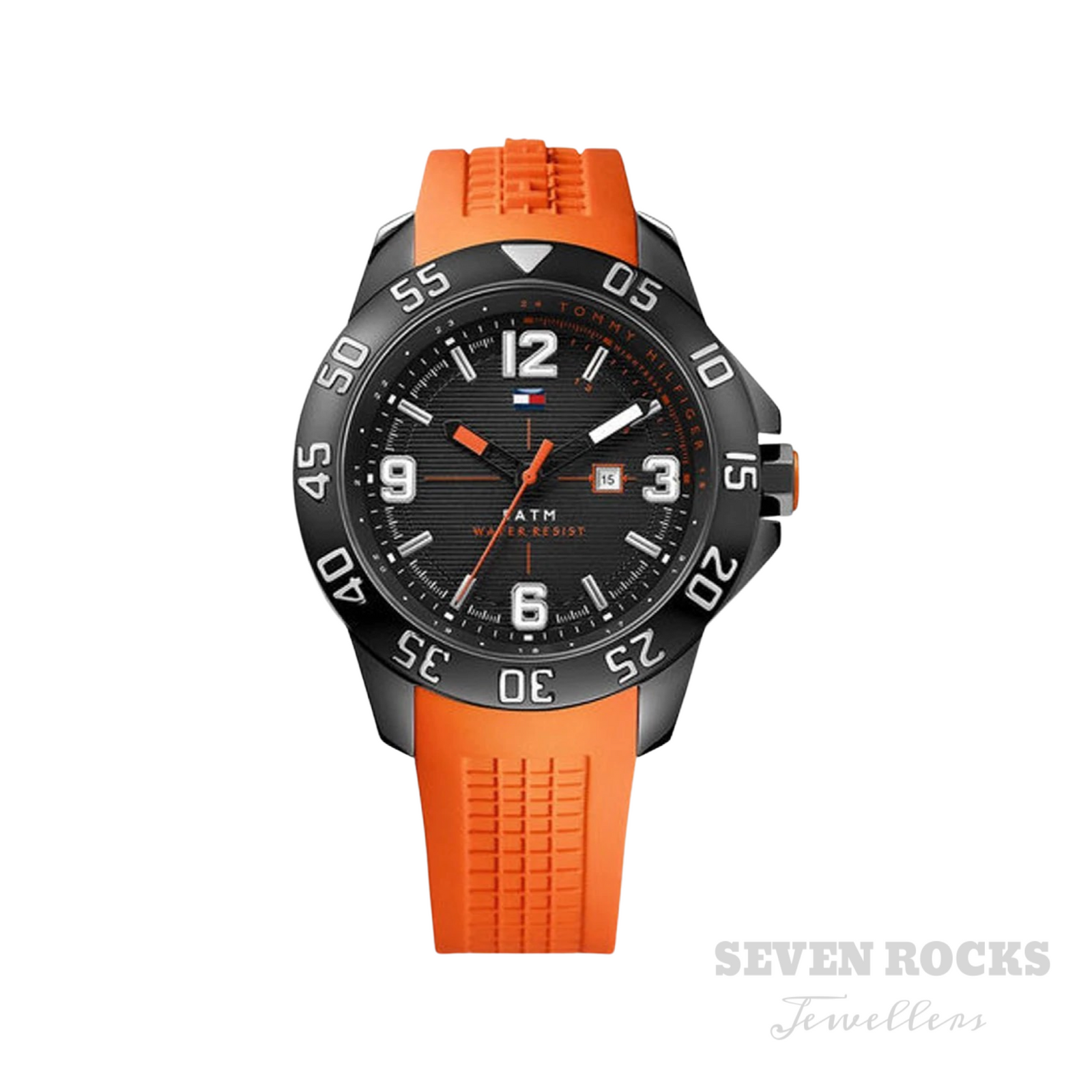 Tommy Hilfiger Men's Watch Cole Orange 1790985