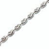 Diamond Cut Oval Chain (Long 34”inches )