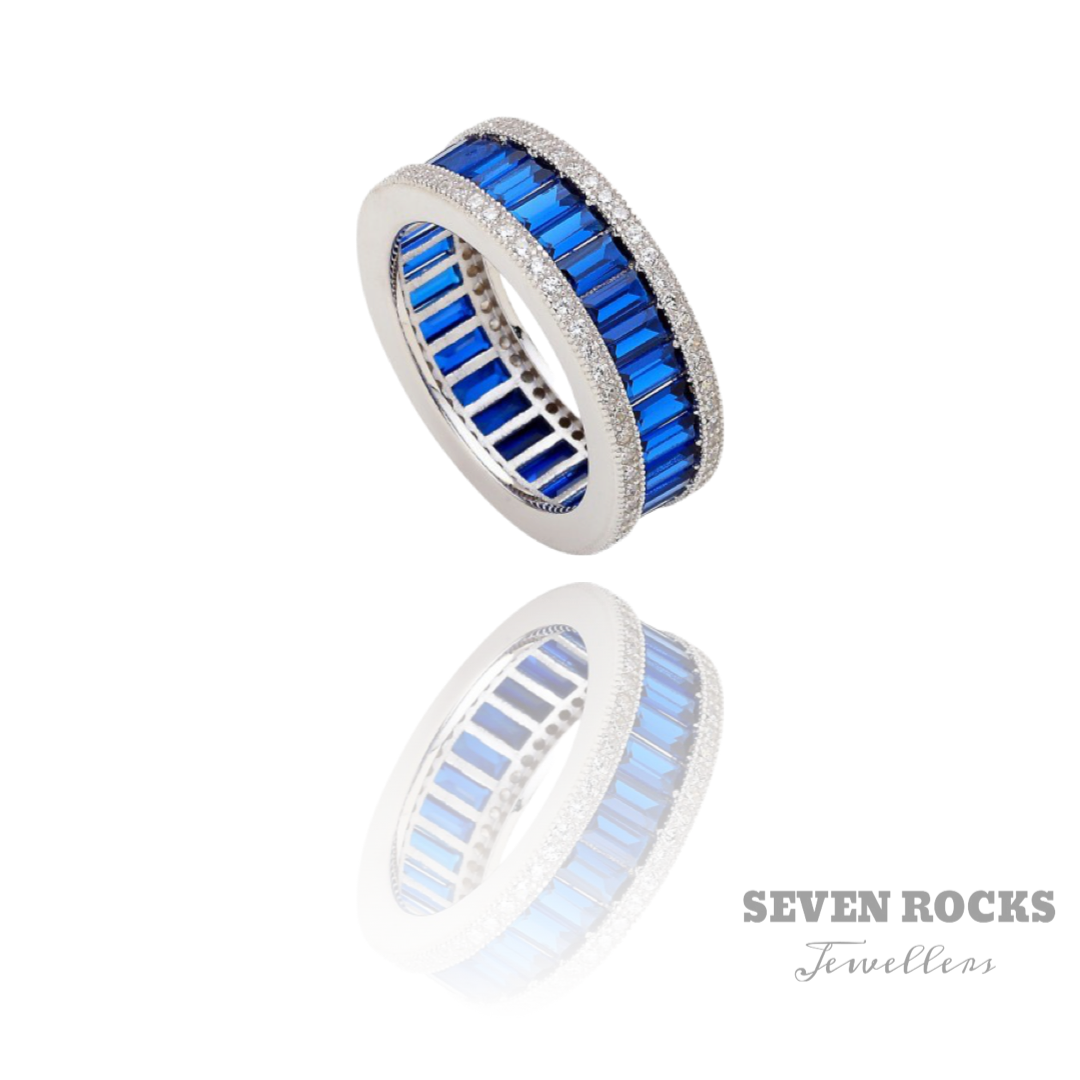 Sapphire Eternity Ring