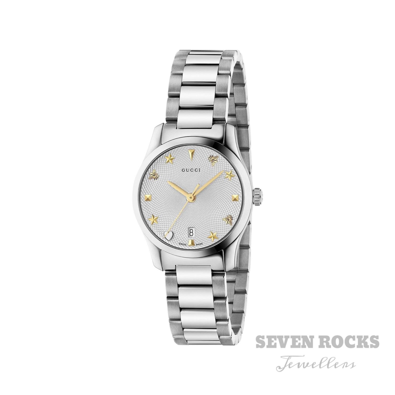 Gucci Ladies Watch G-Timeless Silver YA126572A