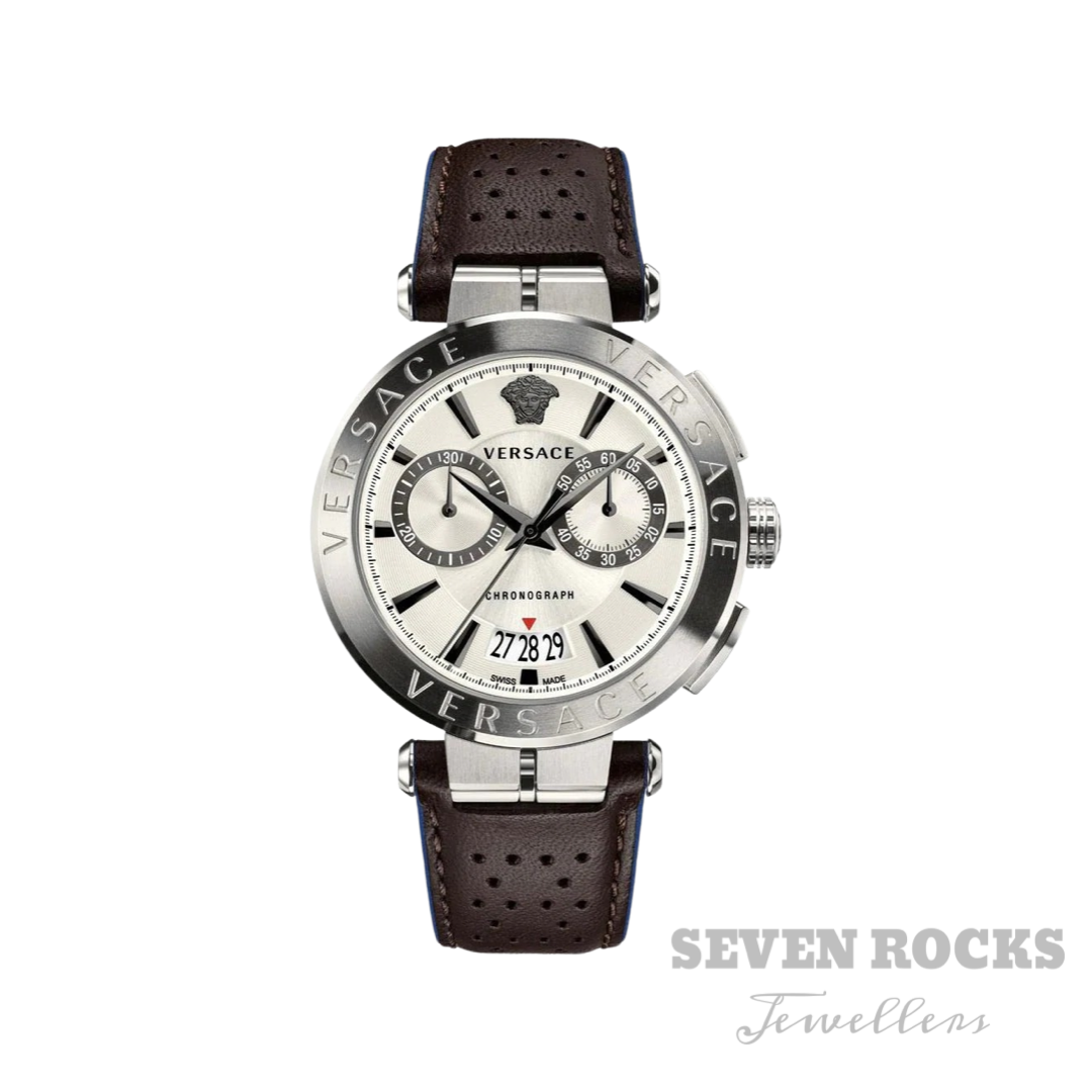 Versace Men's Chronograph Watch Aion Steel