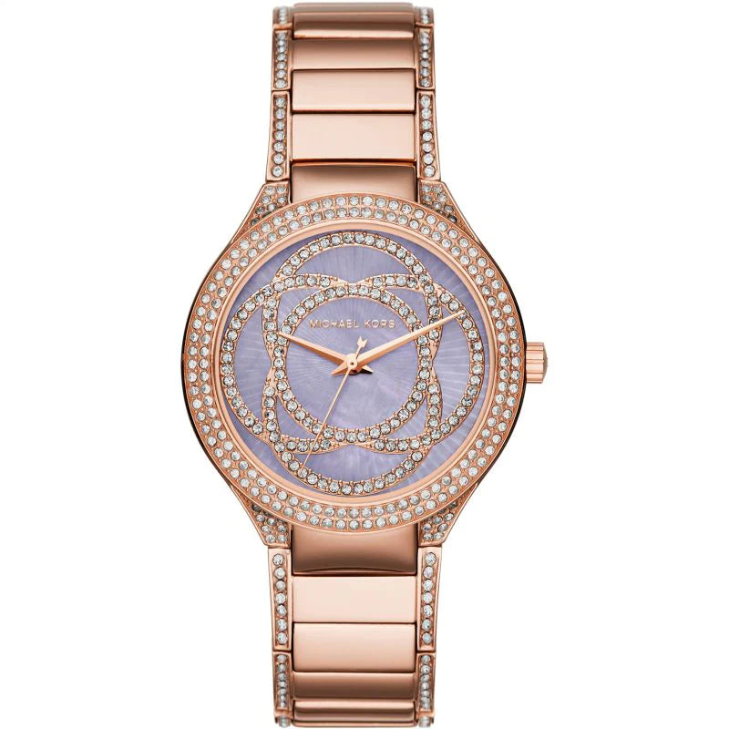 Michael Kors Ladies Watch Kerry Rose Gold MK3482