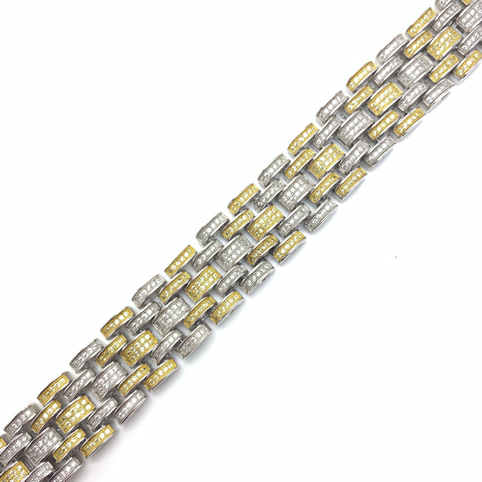 Men’s Bracelet Yellow /White