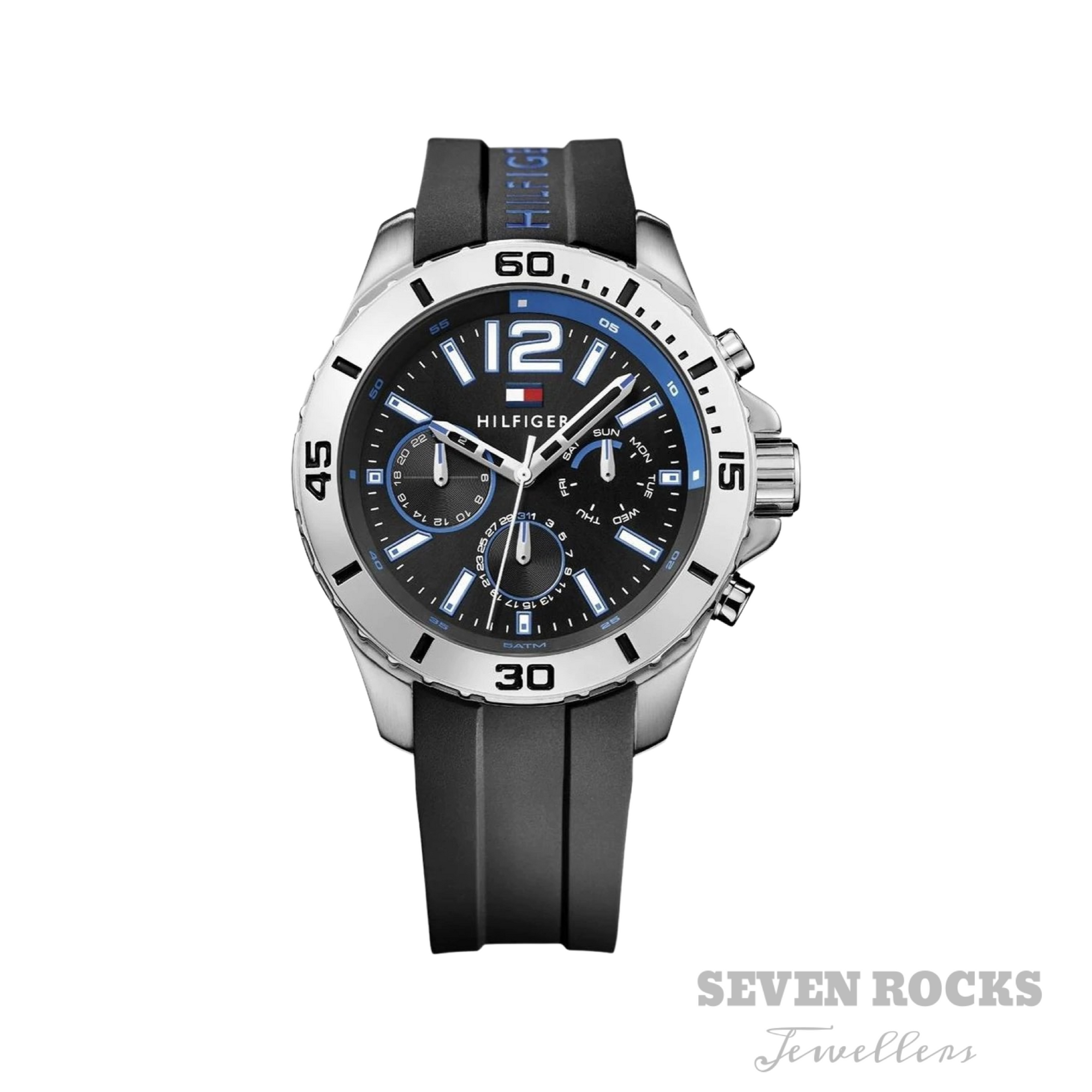 Tommy Hilfiger Men's Watch Chronograph Cool Sport Black 1791143