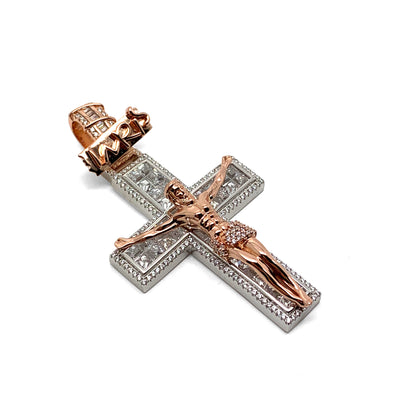 Crucifixion of Jesus Pendant in 925 Sterling Silver