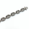Iced White Gold Gucci Link Chain 7mm