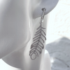 Leaf 925 Silver Earrings