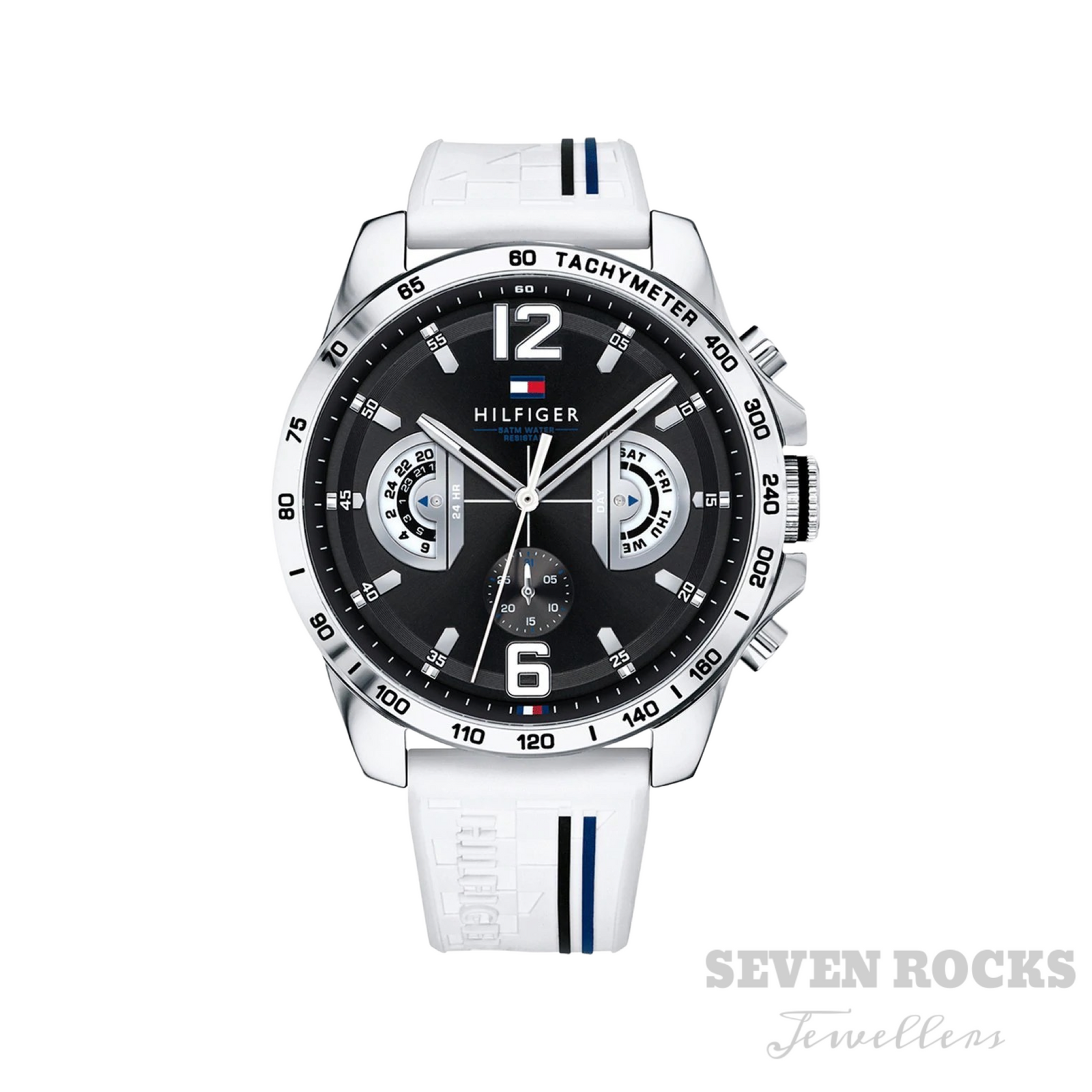 Tommy Hilfiger Men's Watch Chronograph Decker Black 1791475