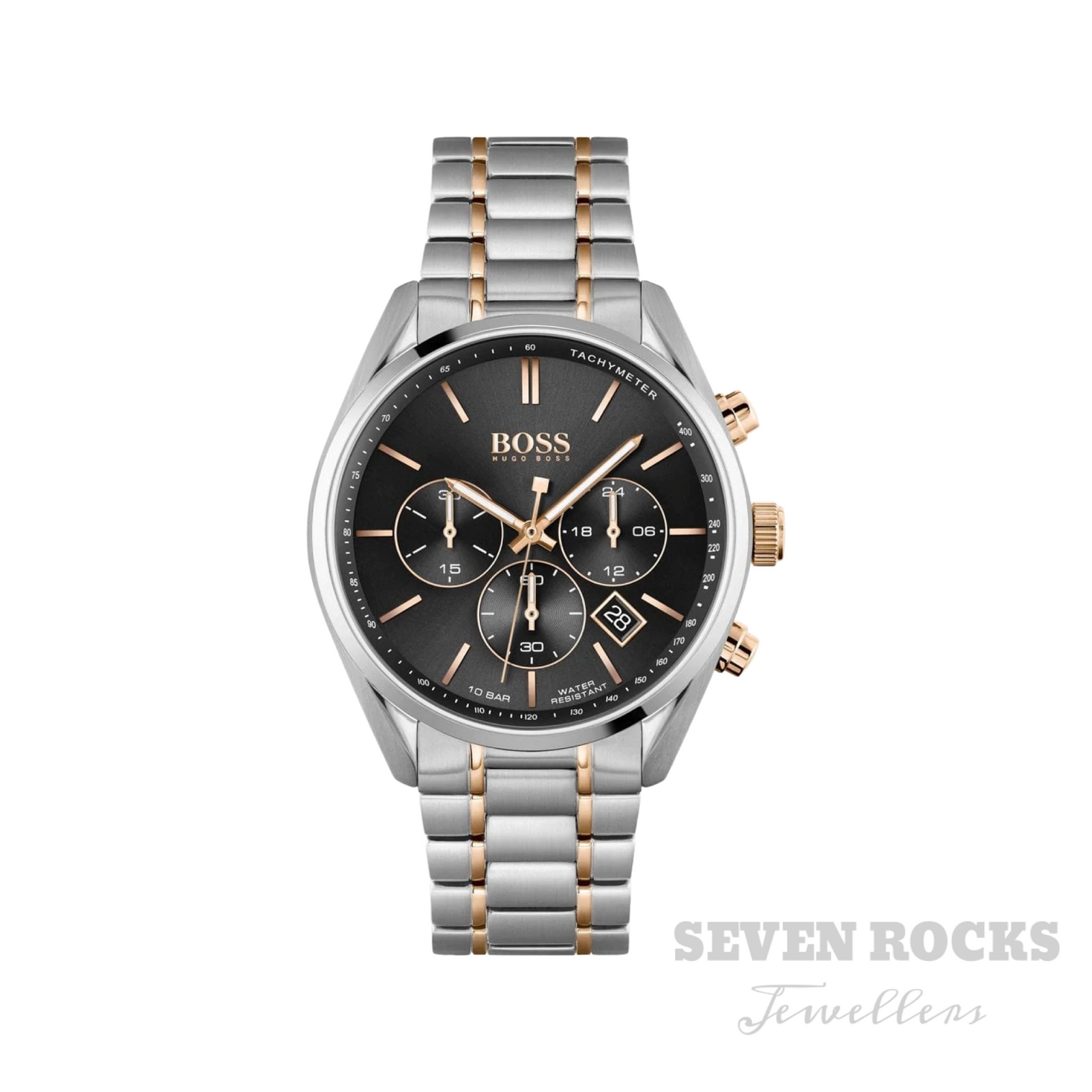 Hugo Boss Men's Watch Champion Two Tone Black HB1513819