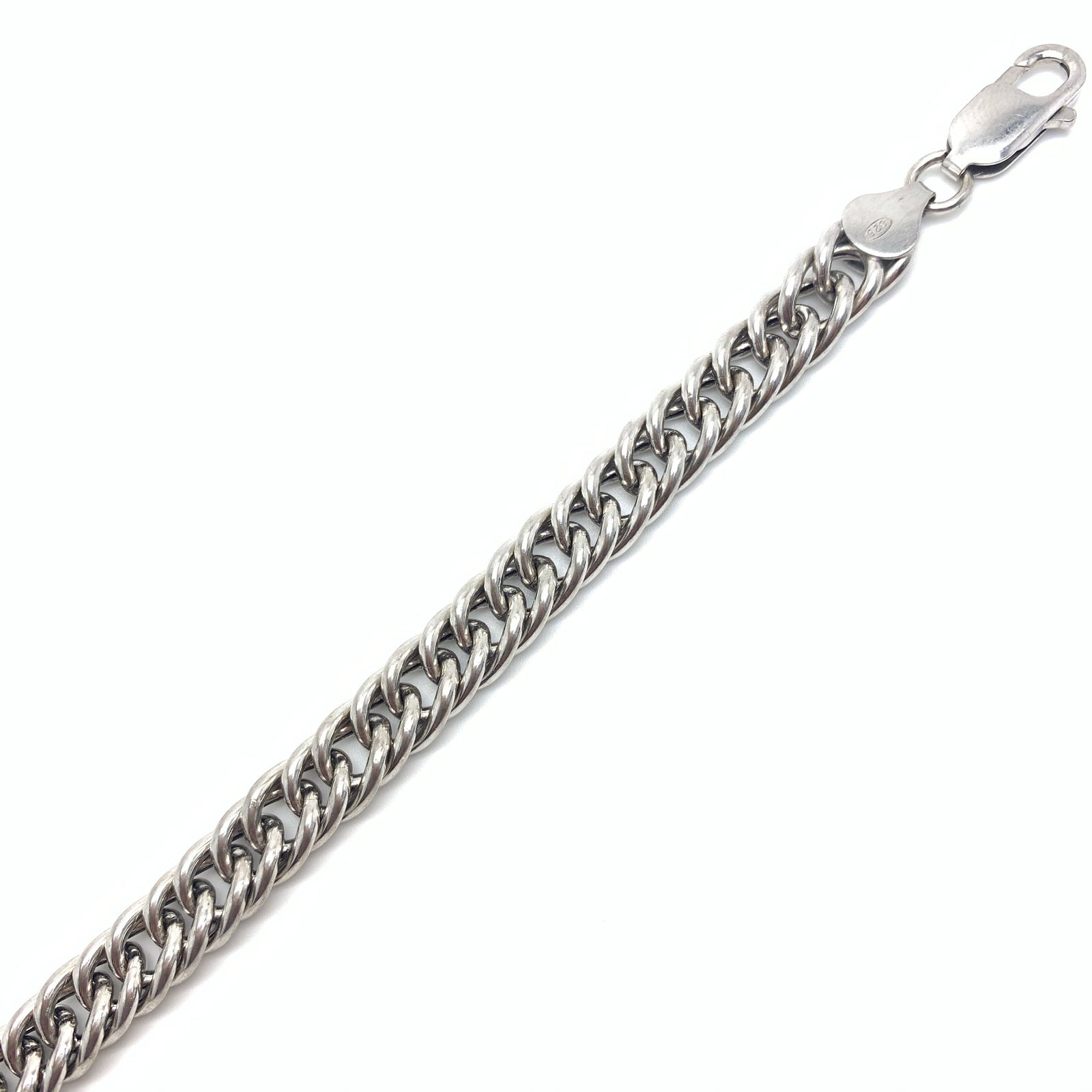 Silver 925 Cuban 7 mm Chain (Long 36”inches )