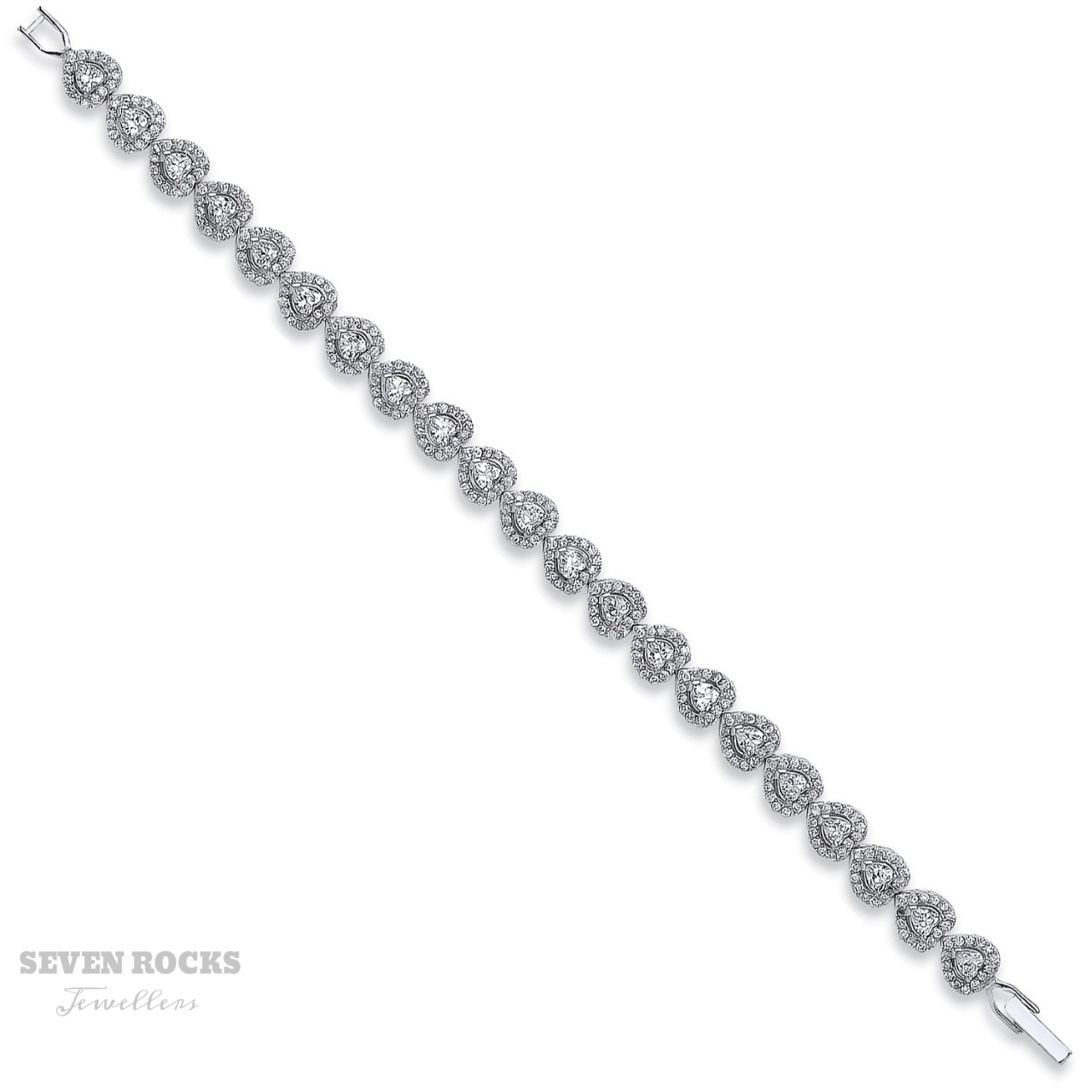 925 Silver Heart Bracelet